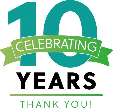 Delish Delivered - 10 Years Graphic